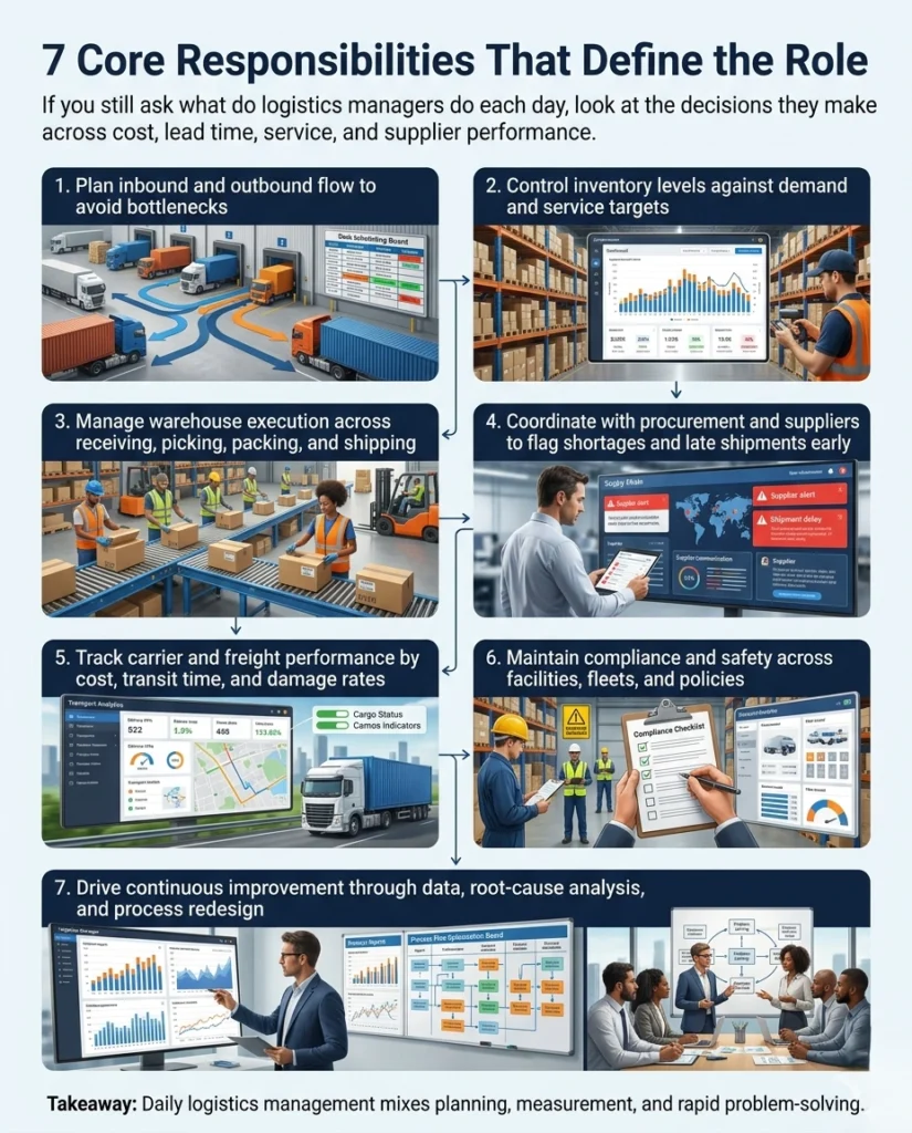 What Do Logistics Managers Do